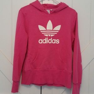 Adidas Originals Trefoil Hoodie Pink – size L